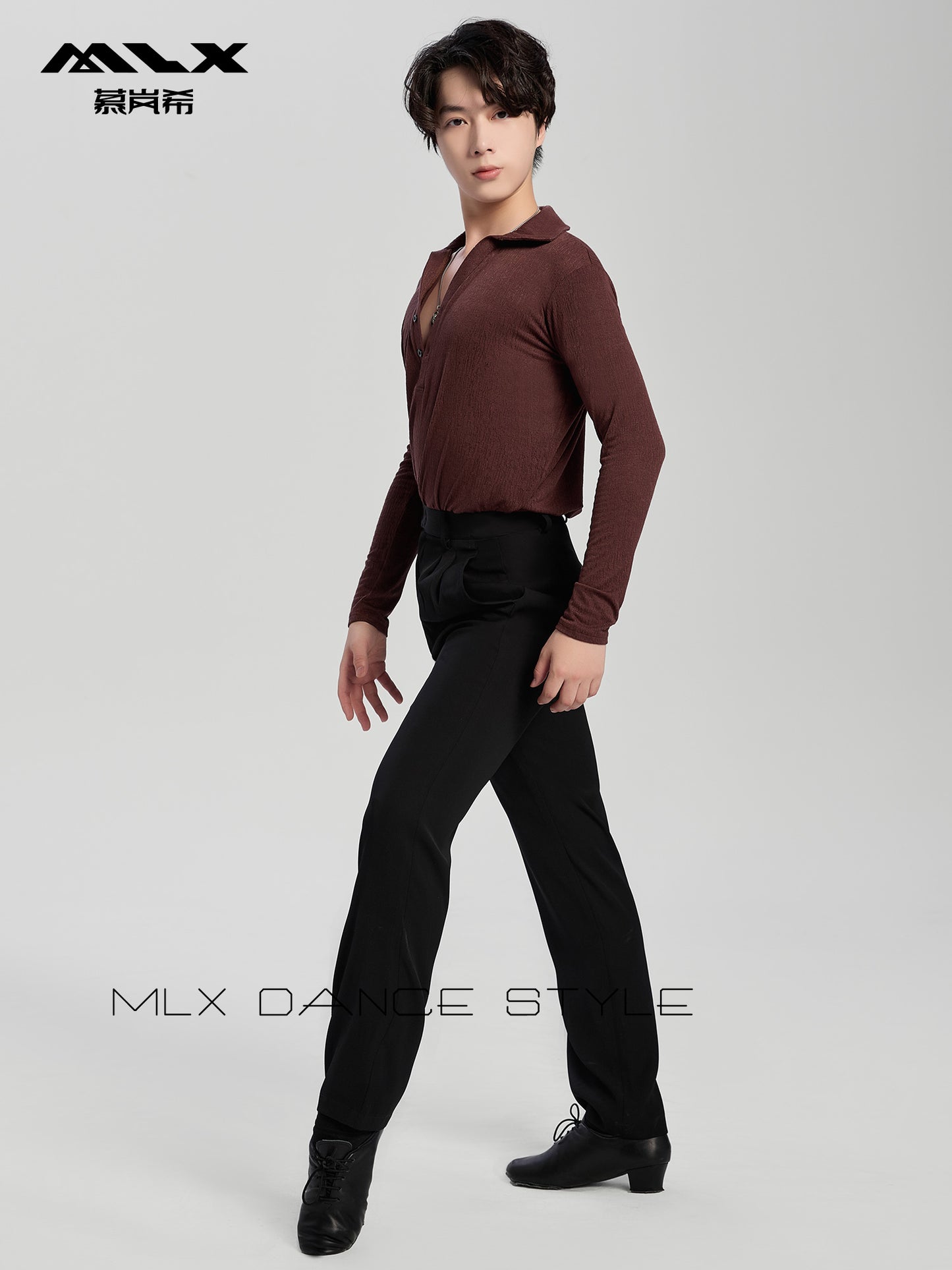 Long sleeve blouse#7144  Trouser number#7528