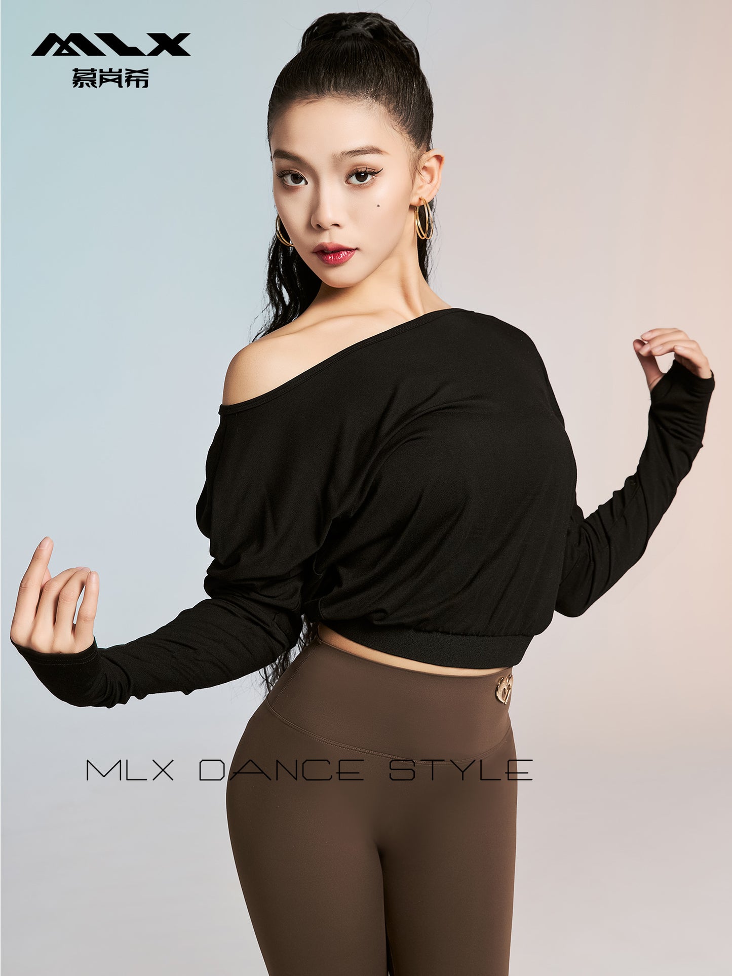 Long sleeve blouse#6283