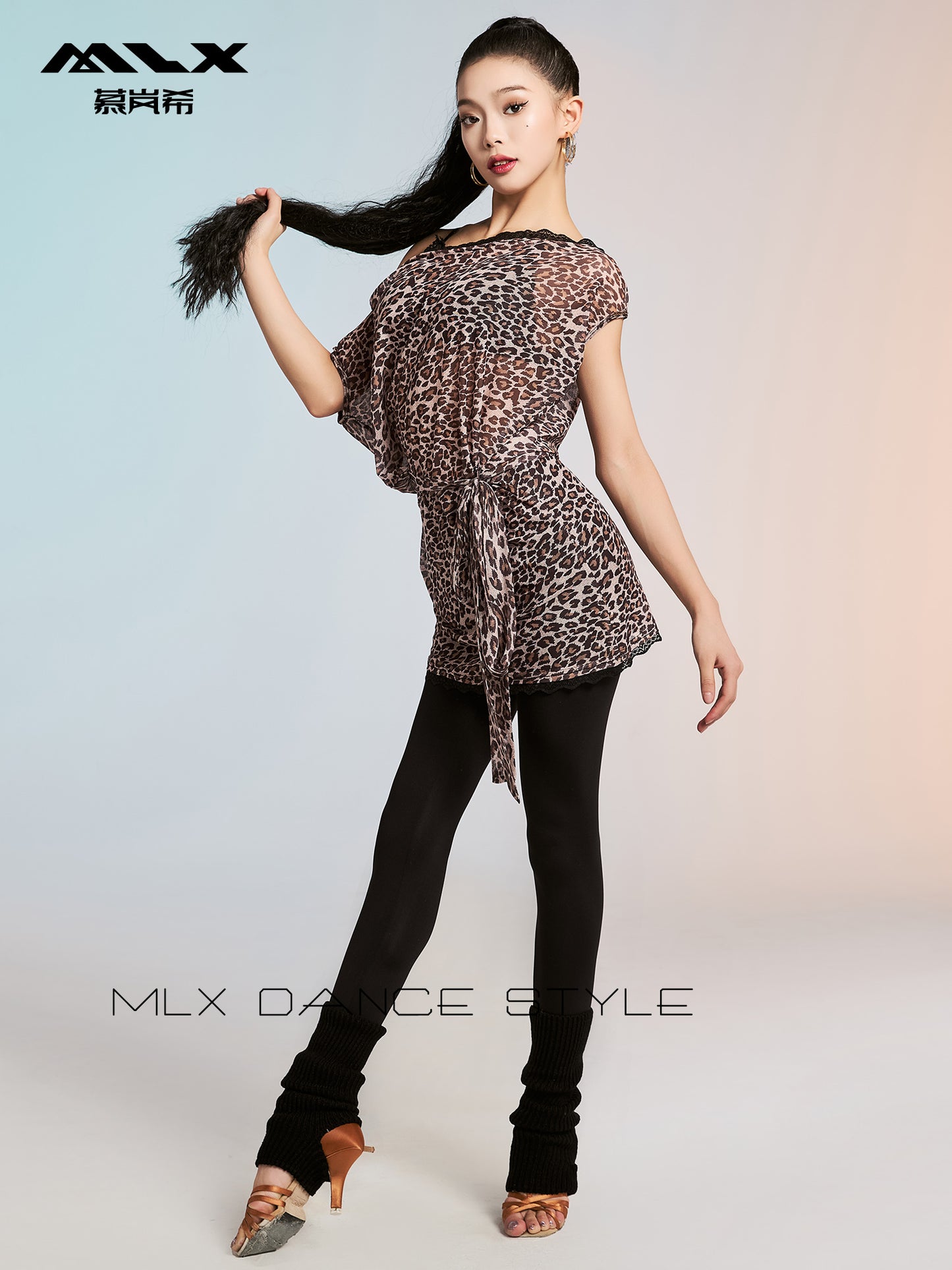 Mesh long coat#6284