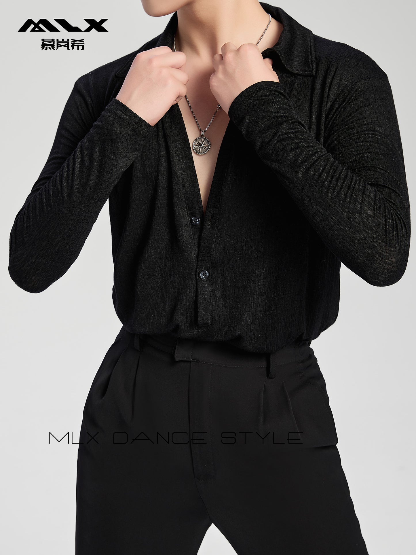 Large neckline coat#7138  Trouser number#7528