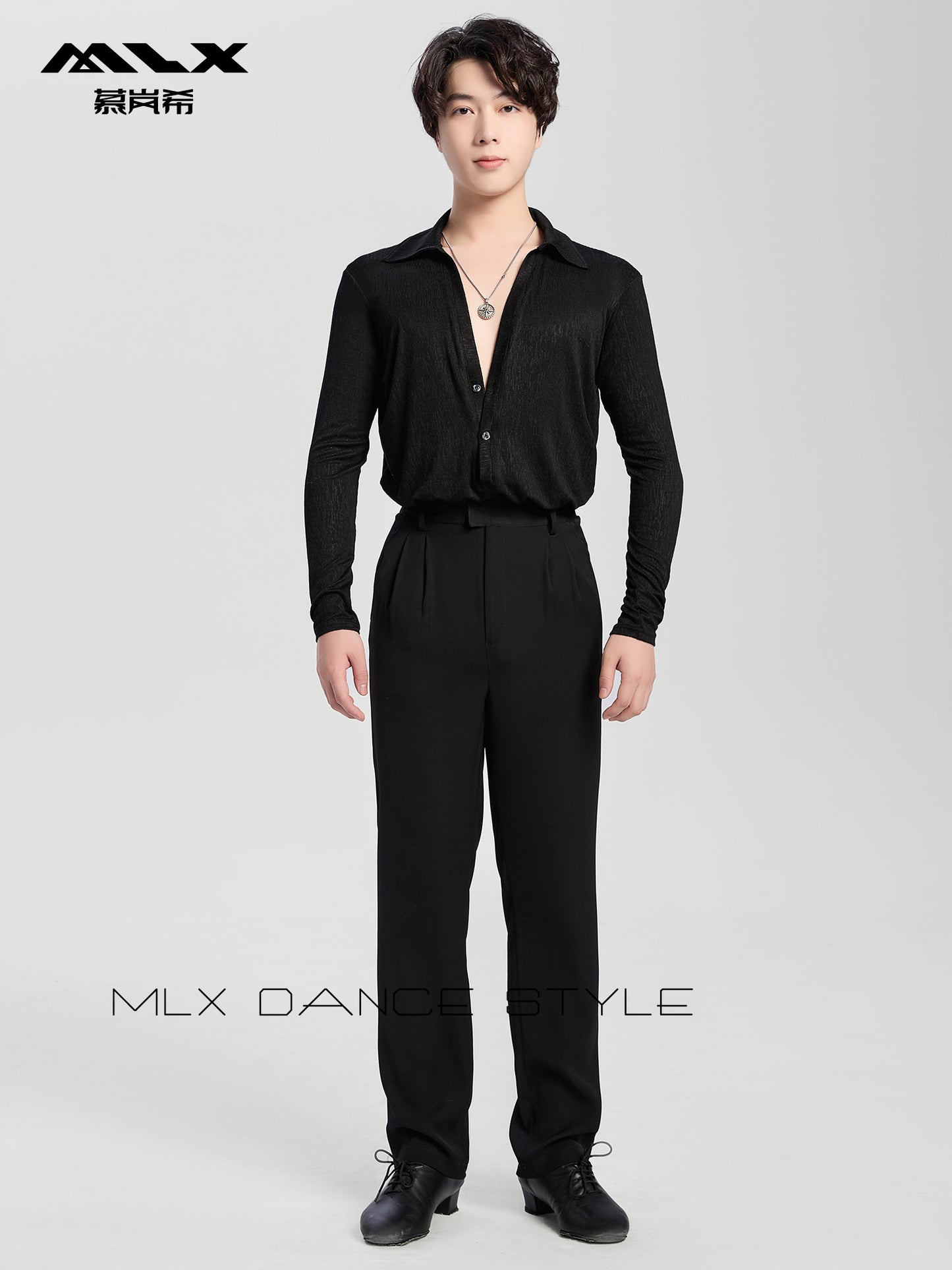 Large neckline coat#7138  Trouser number#7528