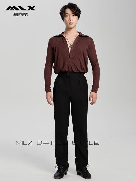 Long sleeve blouse#7144  Trouser number#7528