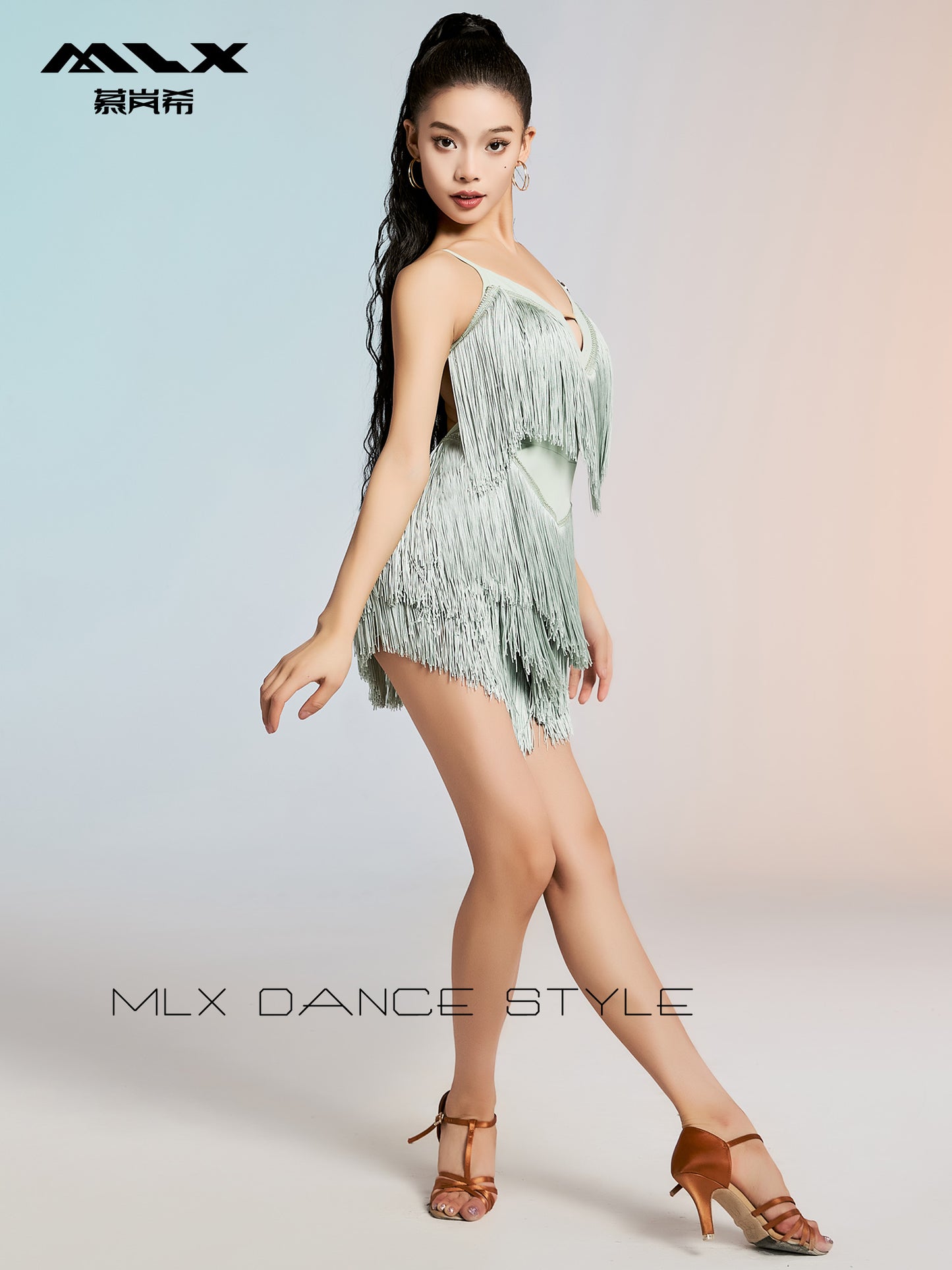 Fringed dress#6571