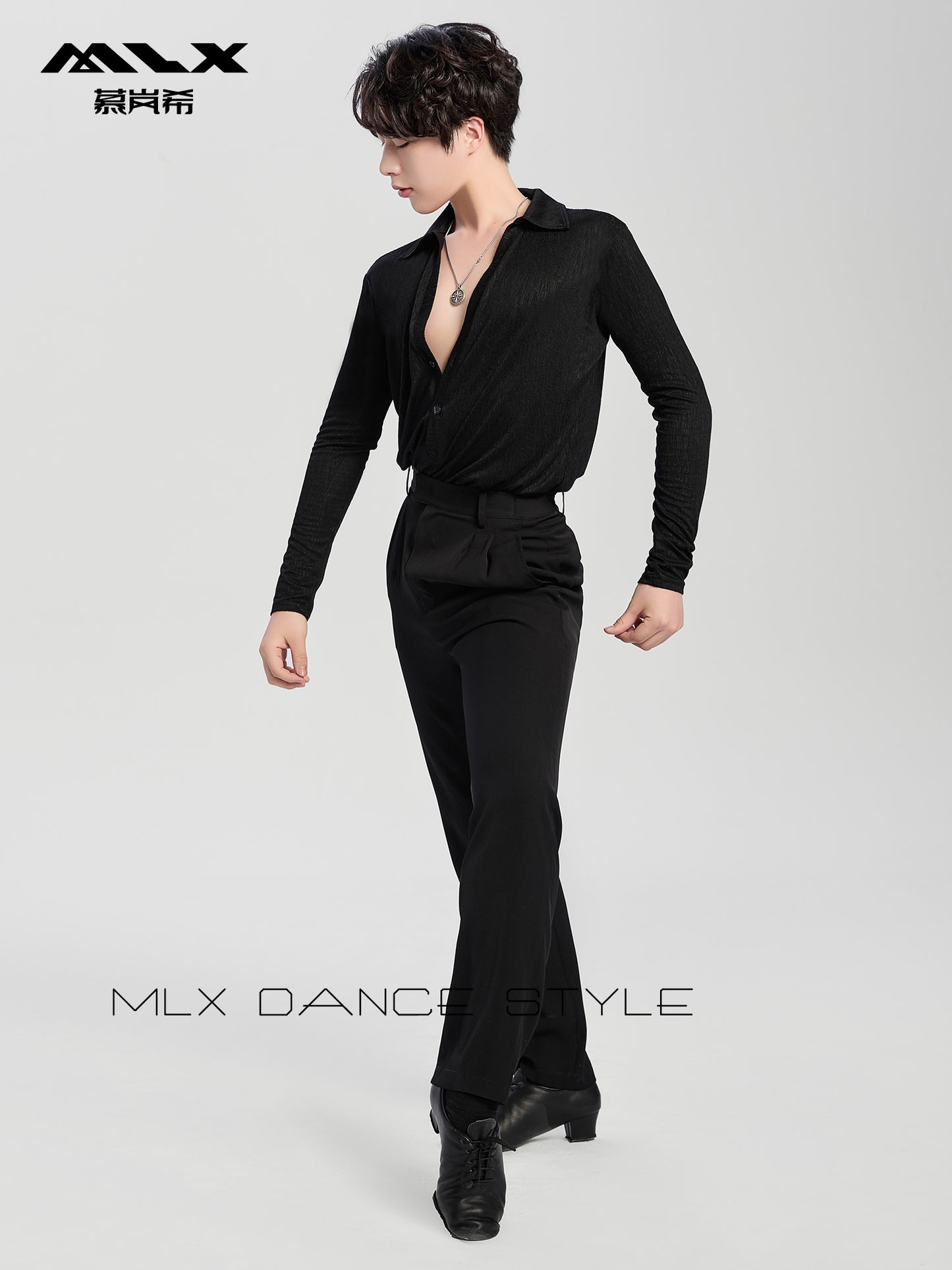 Large neckline coat#7138  Trouser number#7528
