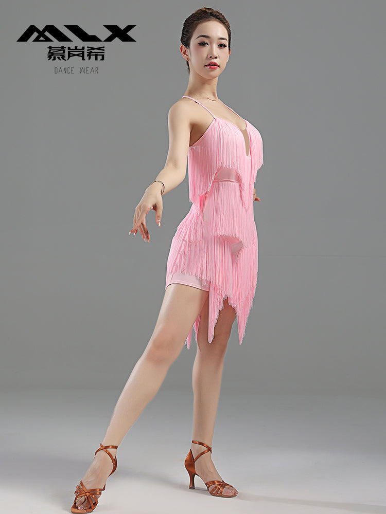 Fringed dress#6564