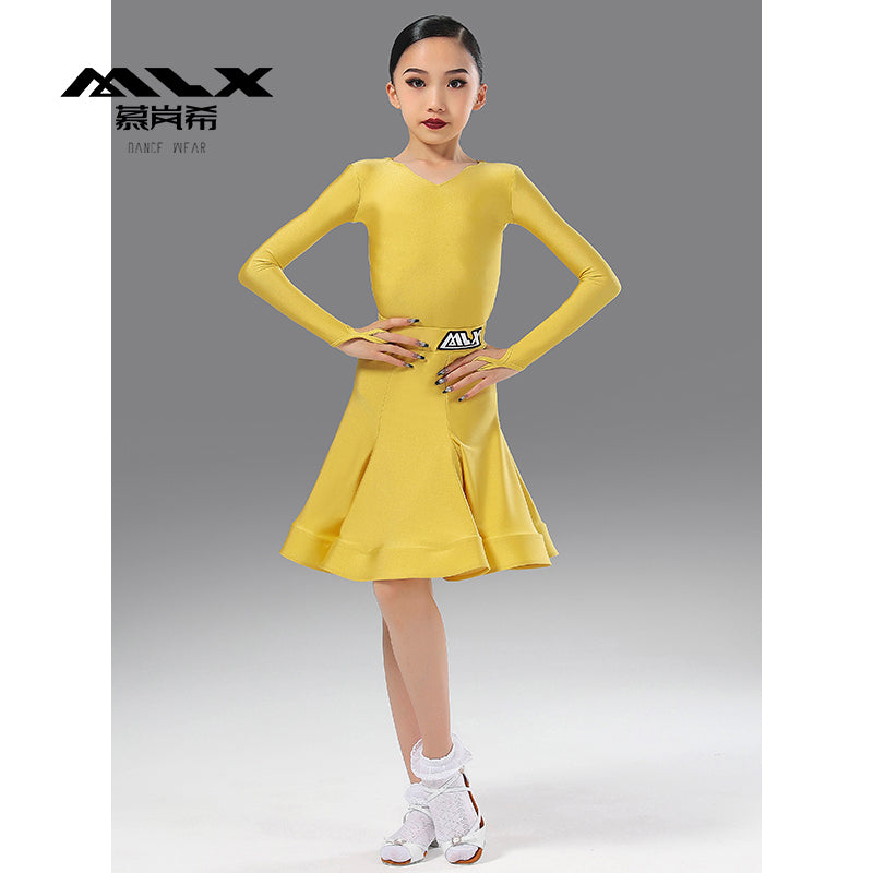 Pearl yellow suit#8954