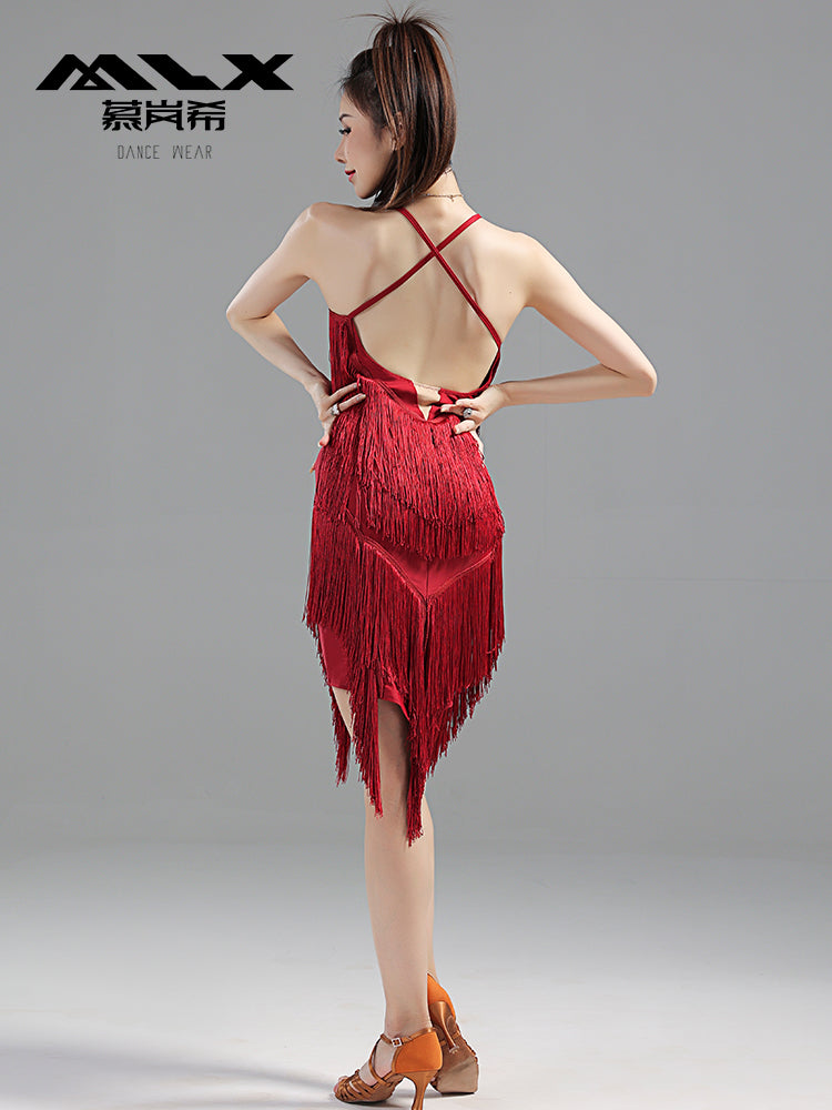 Fringed dress#6564