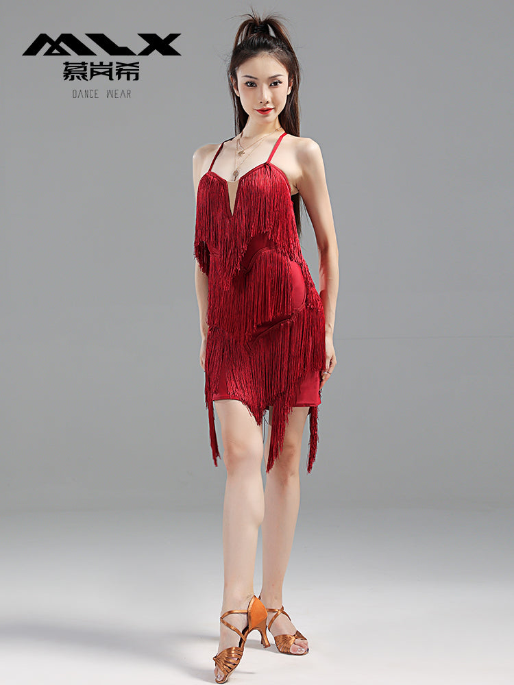 Fringed dress#6564