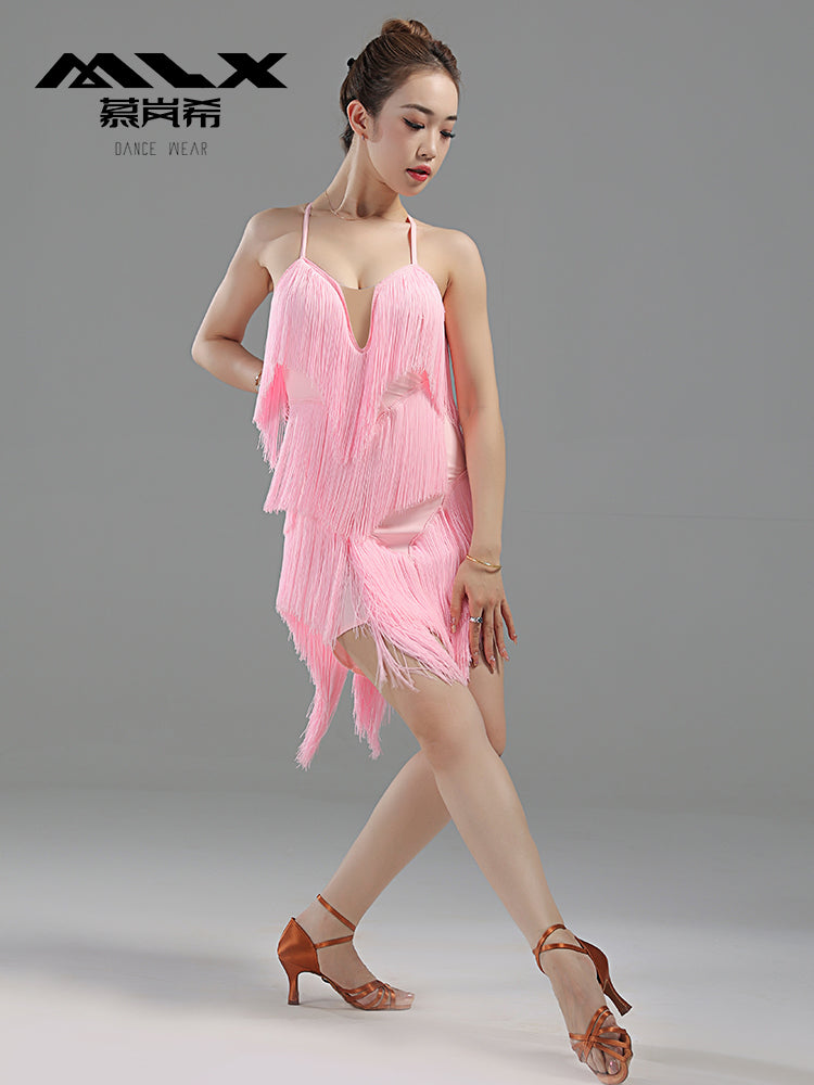 Fringed dress#6564