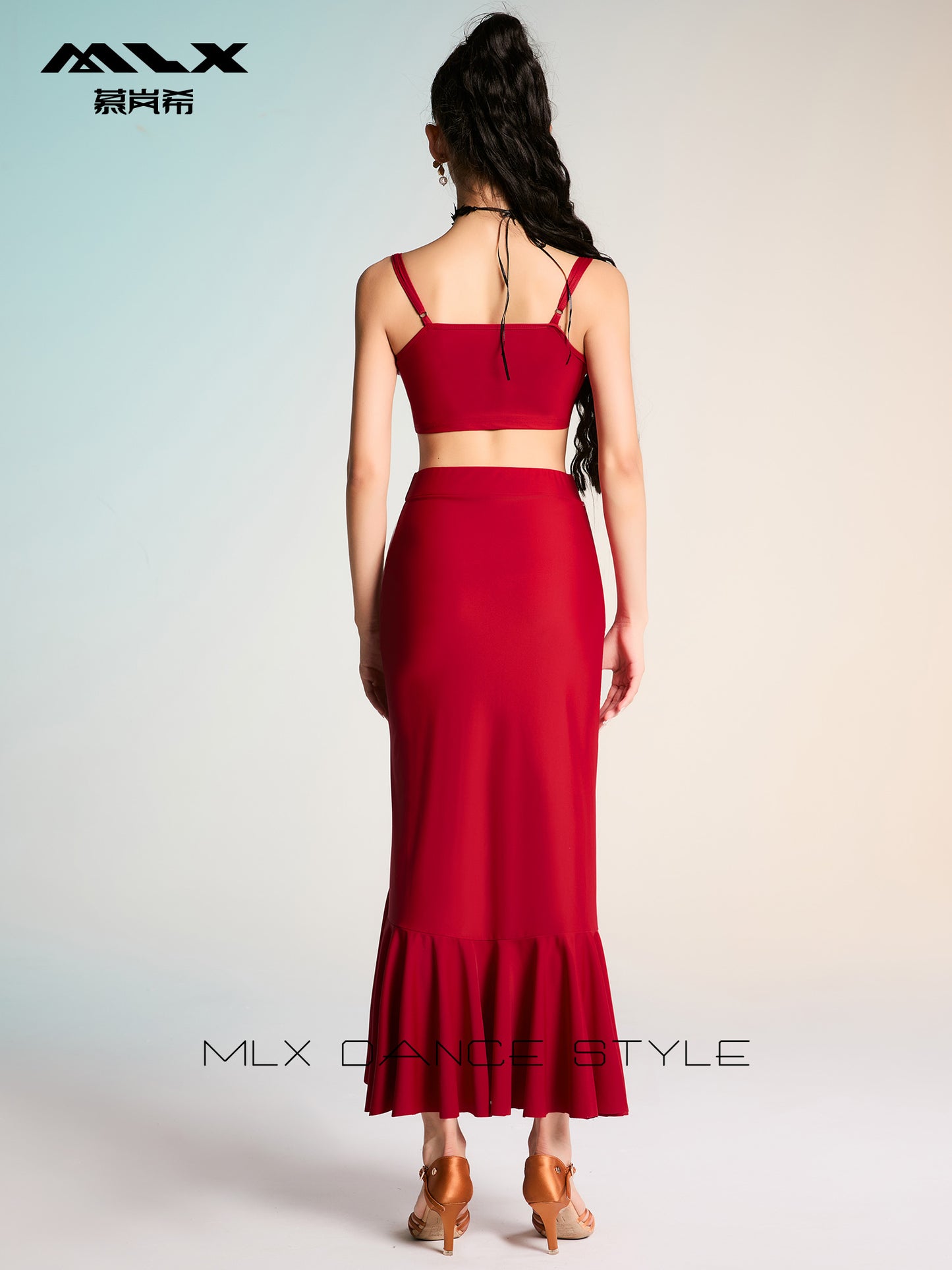 Red dress suit#6274+6362