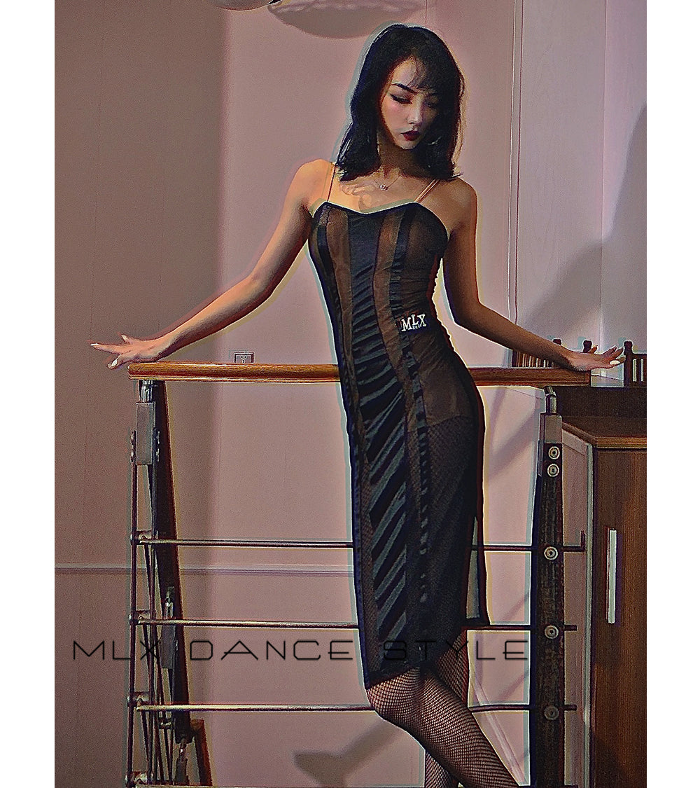 Strappy dress#6509