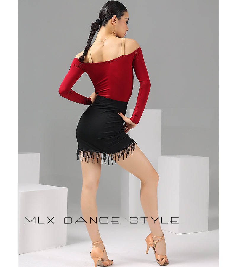 Fringe skirt#6344