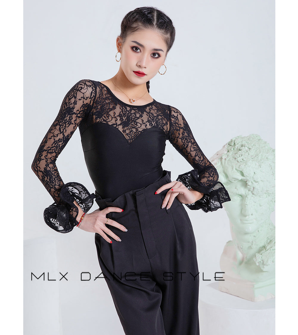 Modern Dance Lace Blouse#6198